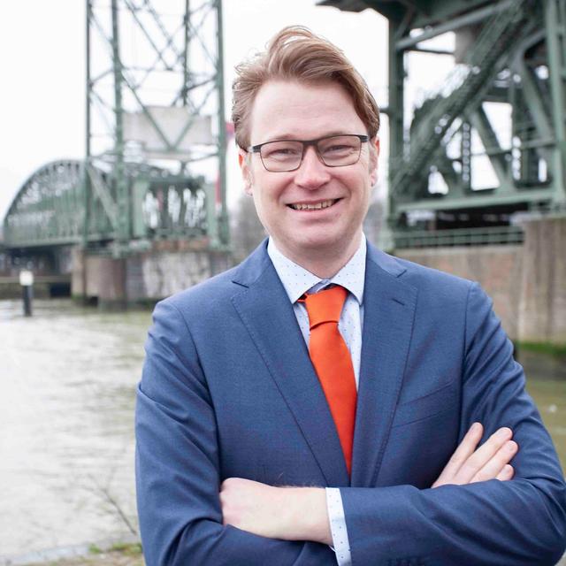 Pasfoto Maurits van der Linde